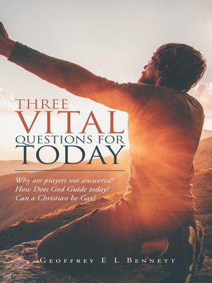 cover image of Three Vital Questions for Today